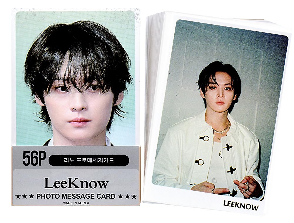 Amazon.co.jp: スキズ K-POP グッズ フォトメッセージカード 56枚