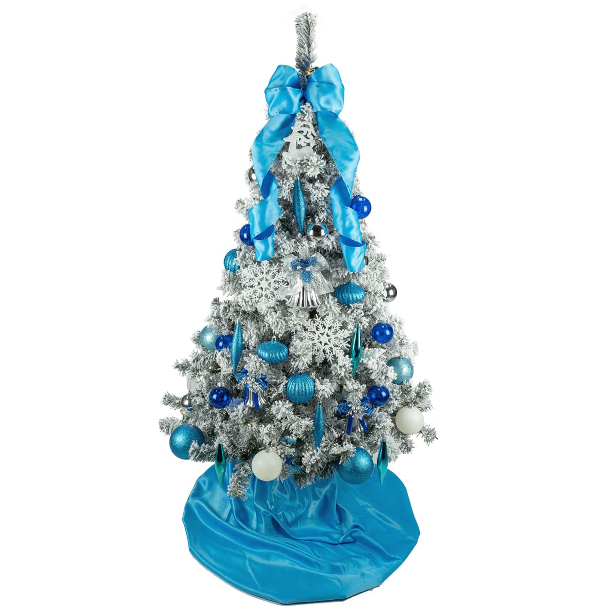 青と白のクリスマスツリー❣️Stitch_luv❣️ 青と白のクリスマス