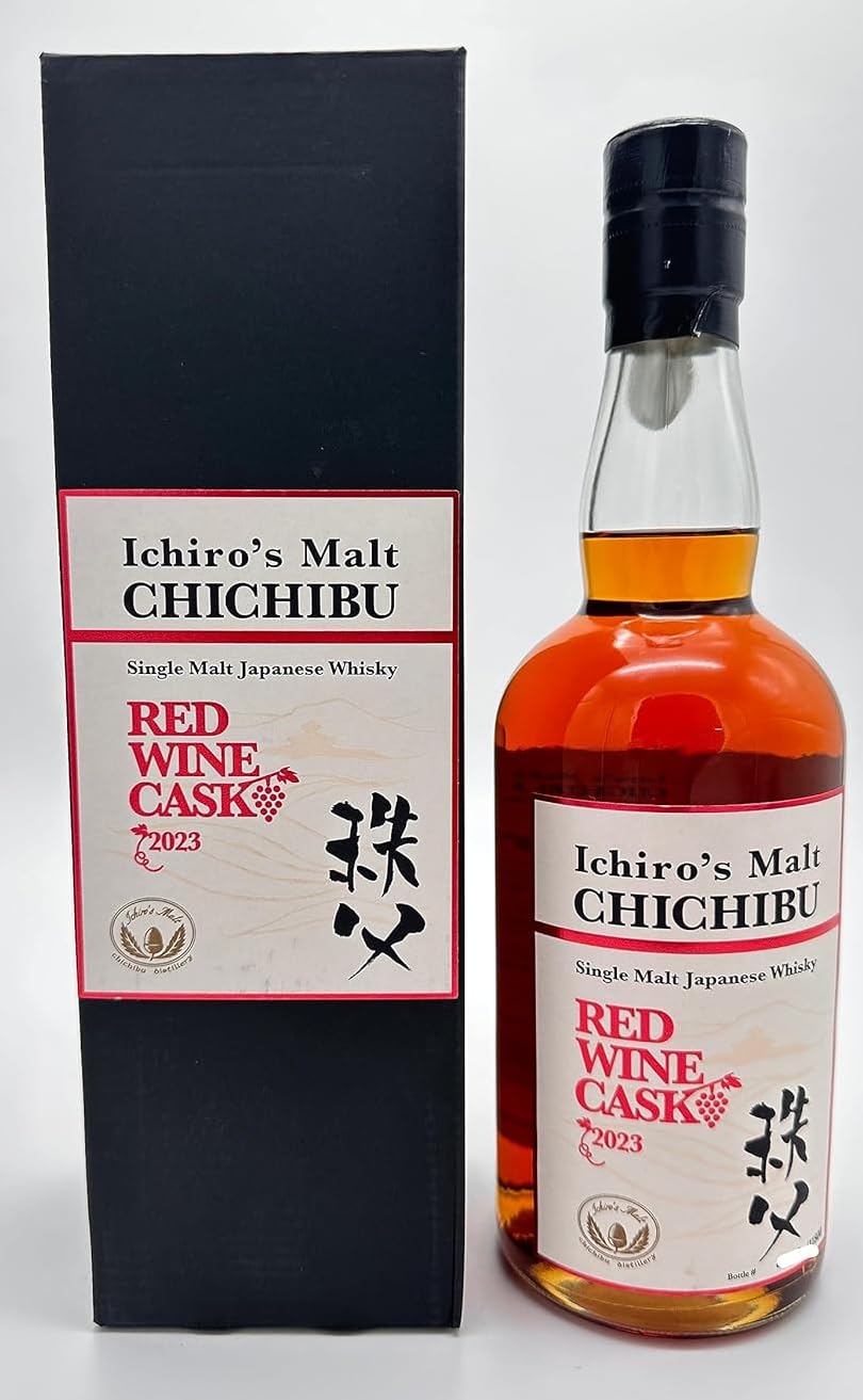 Amazon.co.jp: イチローズモルト 秩父 レッドワインカスク 2023 700ml