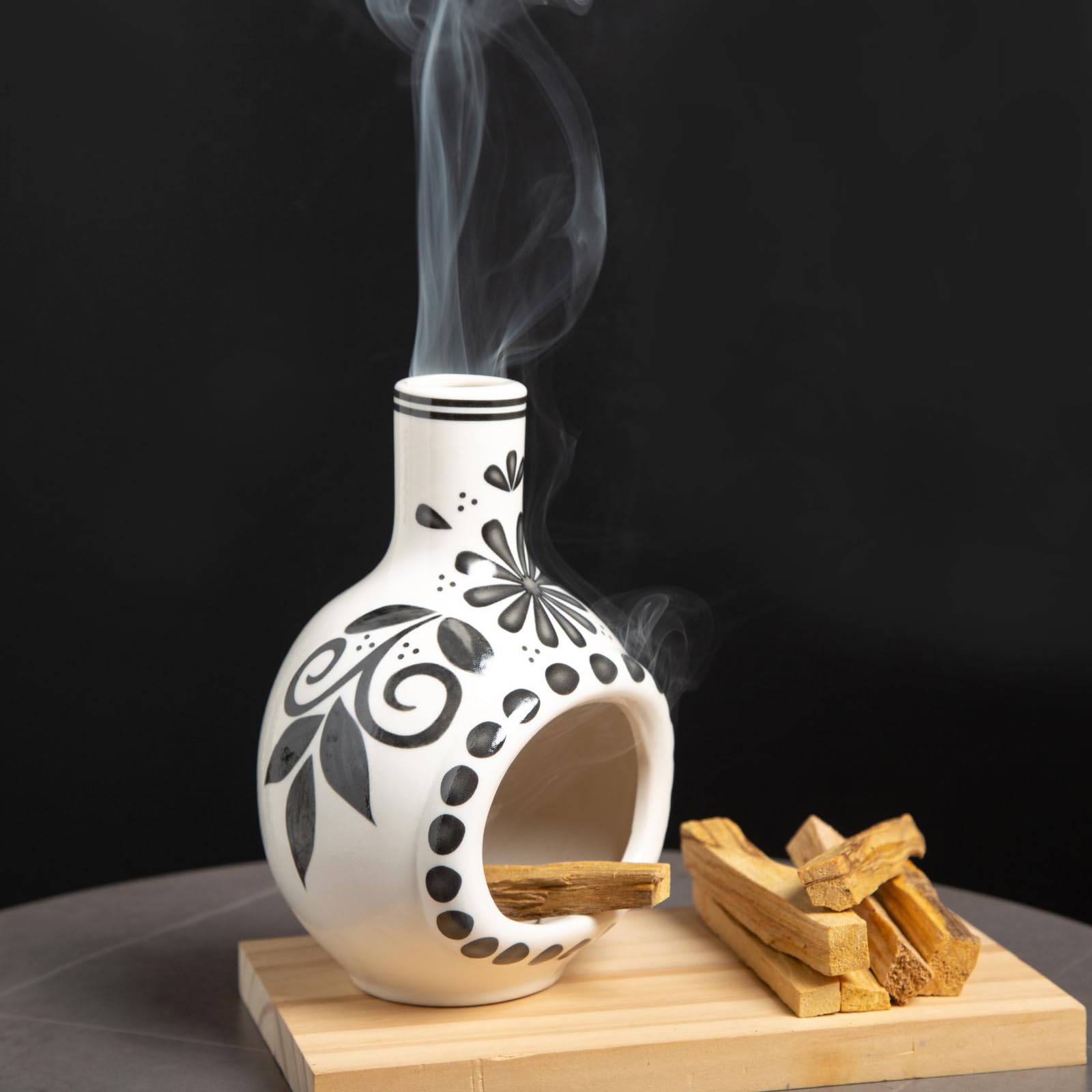 Amazon.com: MOUGIGI Handcrafted Palo Santo Holder Ceramic Incense