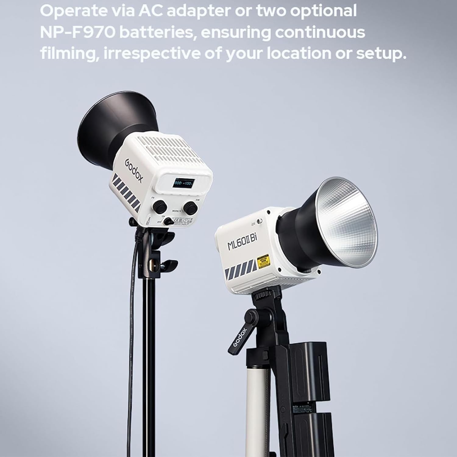 Amazon.com : Godox ML60II Bi Kit - Lightweight LED Photography