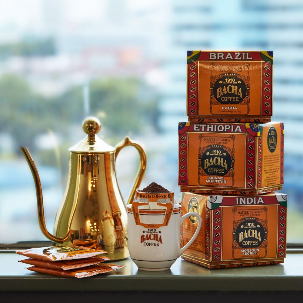 Amazon.com : Bacha Coffee | Assorted NAVIGATOR Coffee Taster, 100