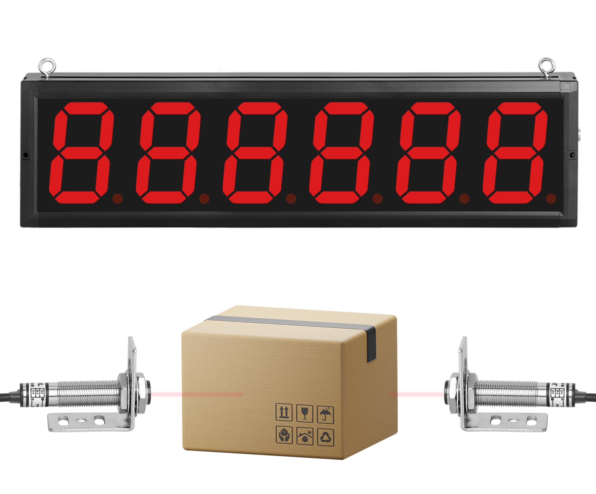 Amazon.co.jp: JIAWANSHUN デジタルカウンター 自動カウンター 999999