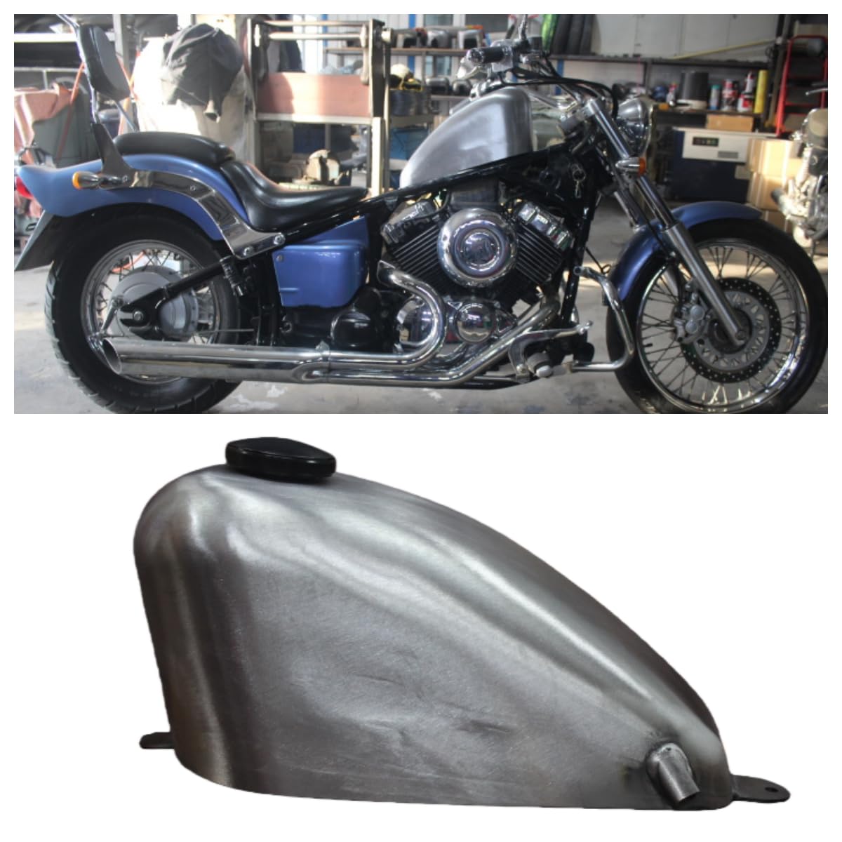 Amazon | ヤマハドラッグスター 400 540 650用オイルカバー付き