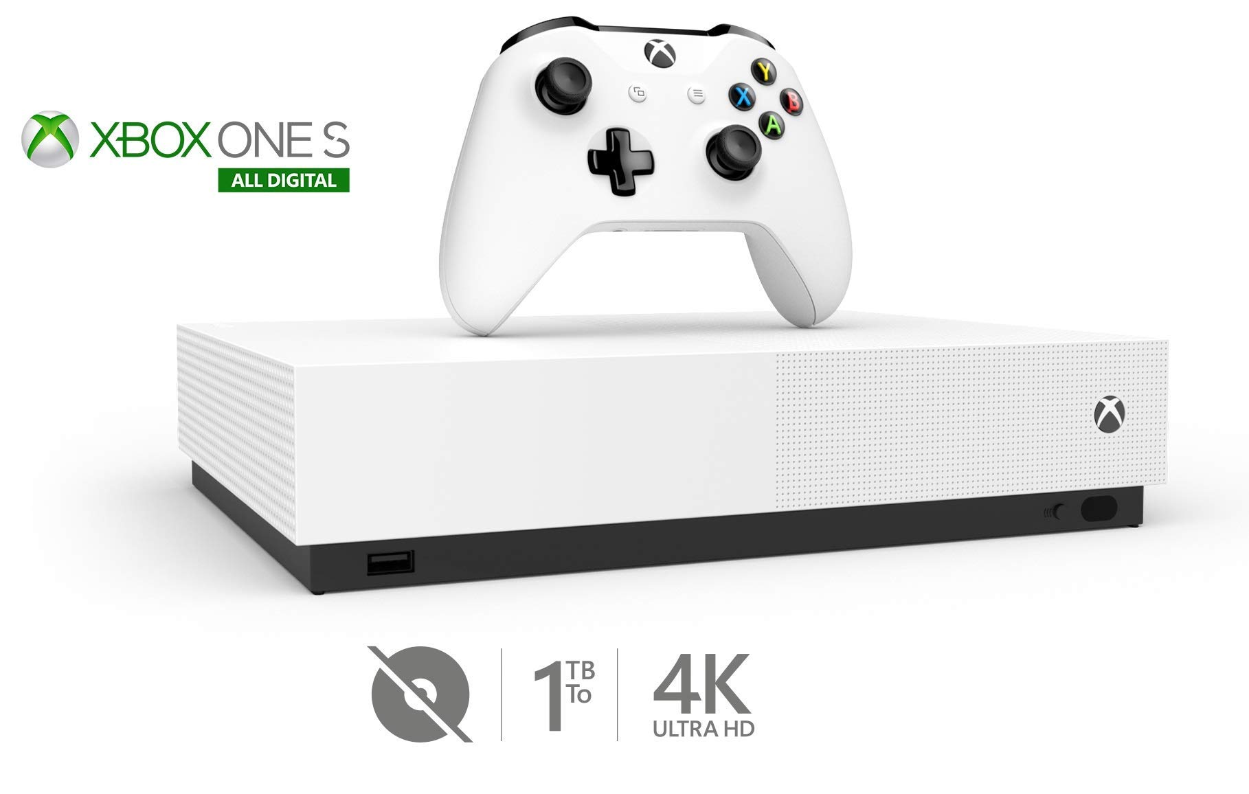 Amazon.com: Xbox One S 1TB All-Digital Edition Console (Disc-Free