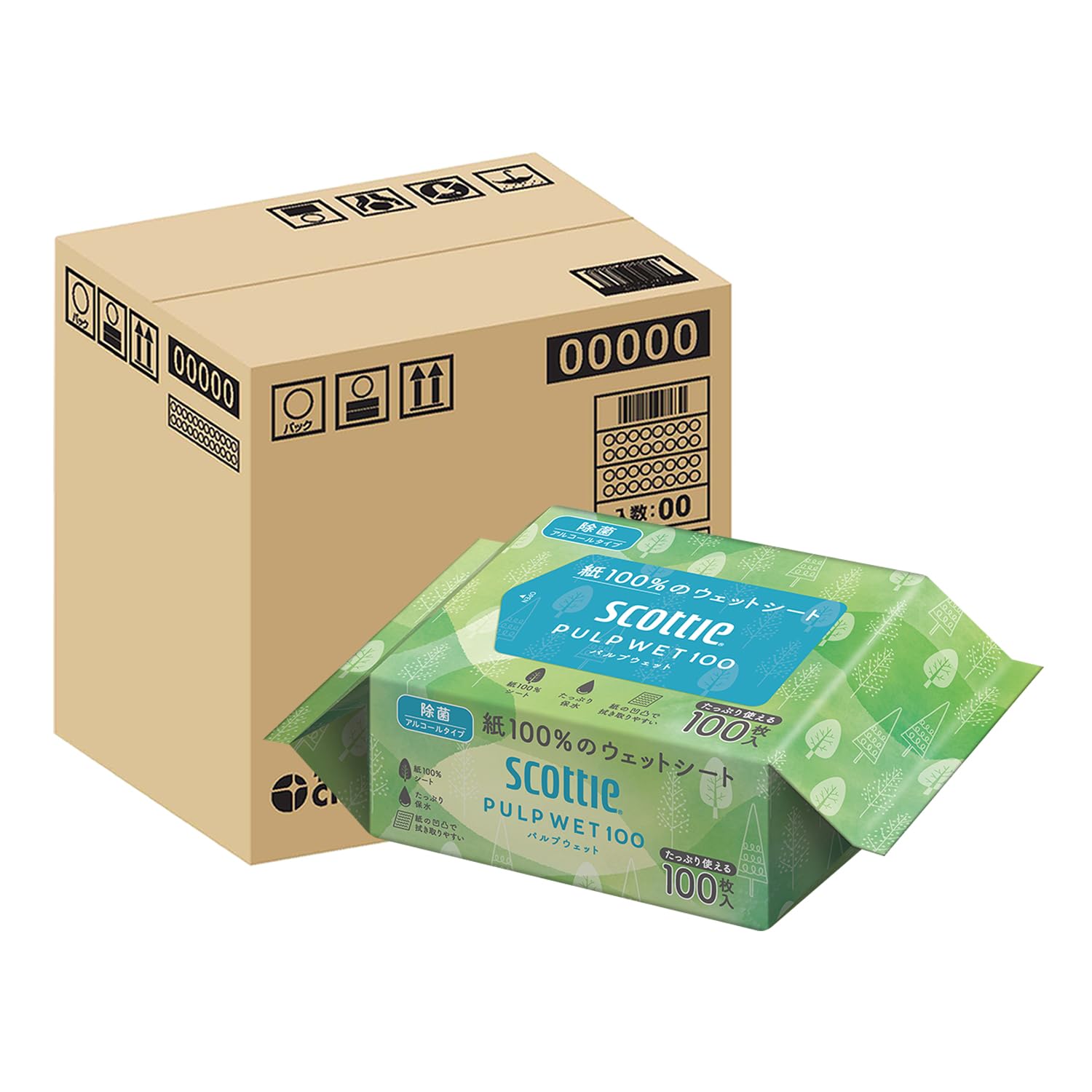 Amazon.co.jp: ウェットティッシュ アルコール 除菌 パルプ 100枚 12個