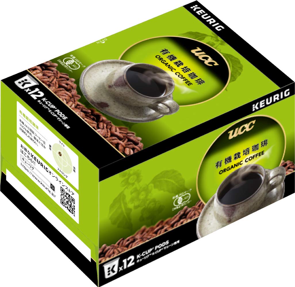 Amazon.co.jp: KEURIG キューリグ K-CUP UCC 有機栽培珈琲 24杯分