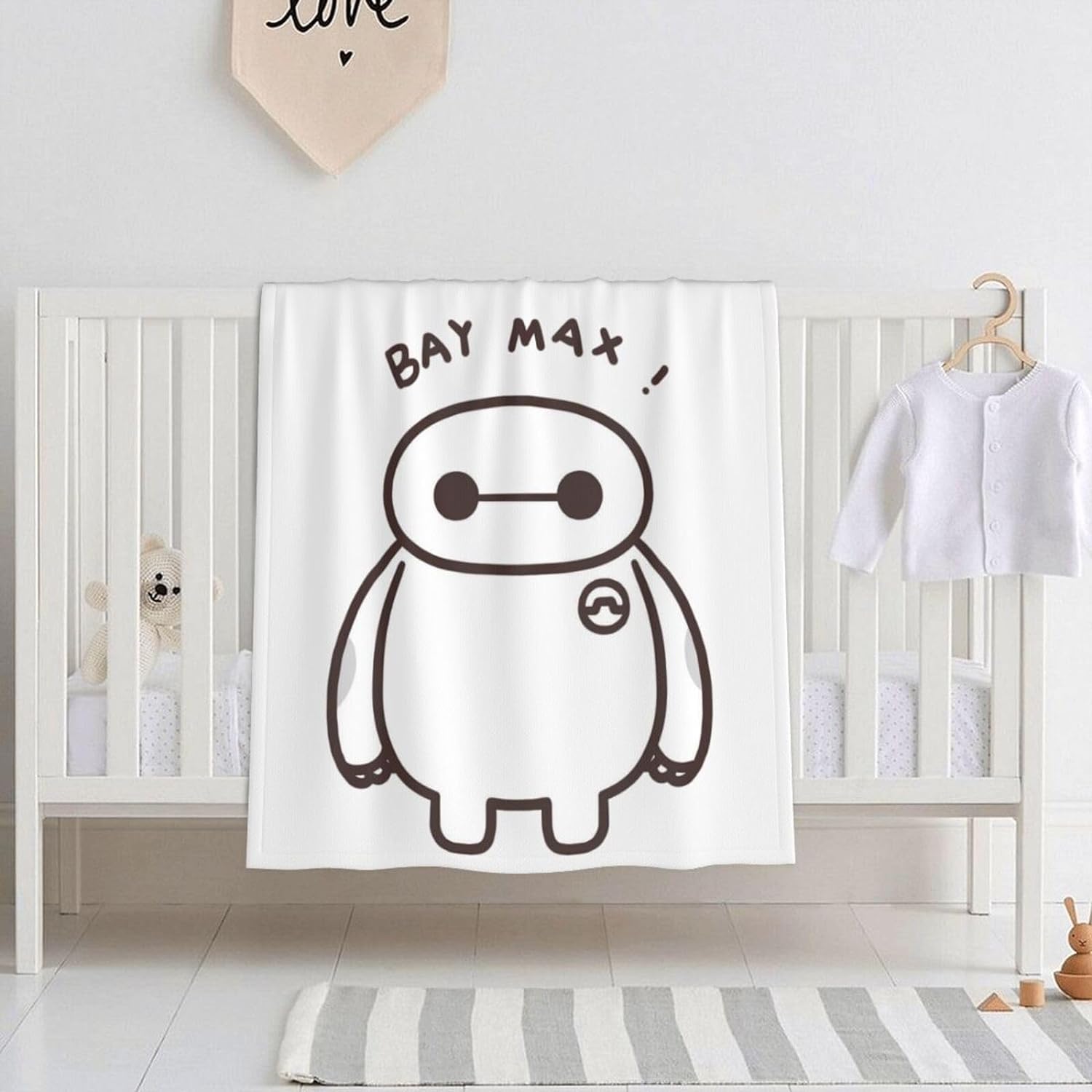 Amazon.co.jp: ベビーブランケット ベイマックス 掛け毛布 赤ちゃん用