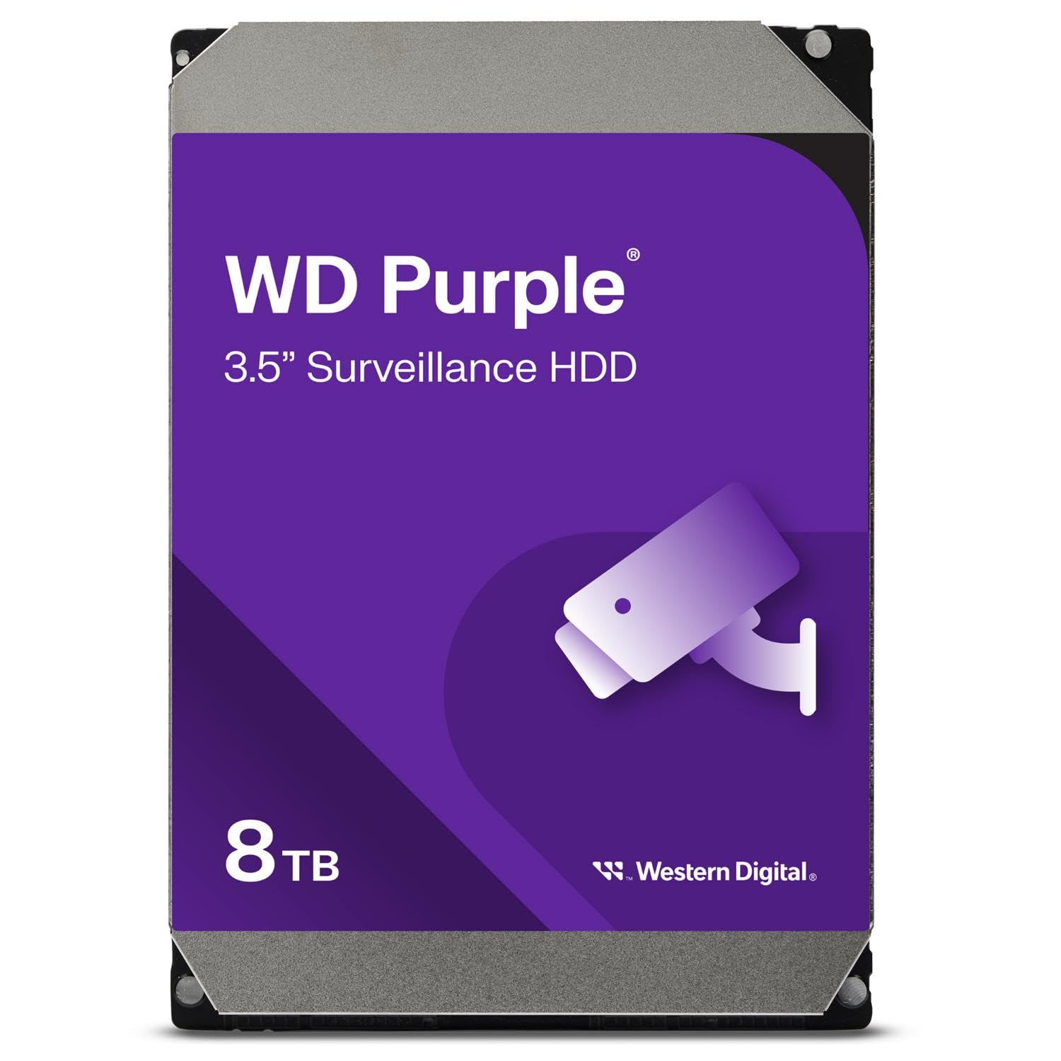 WD Purple 8TB per Videosorveglianza, Hard Disk interno da 3.5