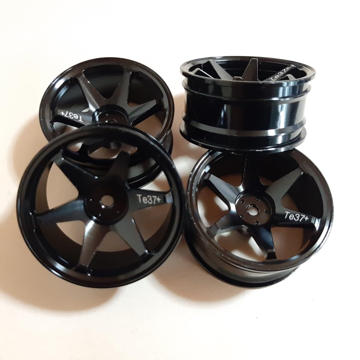 Amazon | アルミ合金 ブラック アルミホイール 1/10 ラジコン YD-2