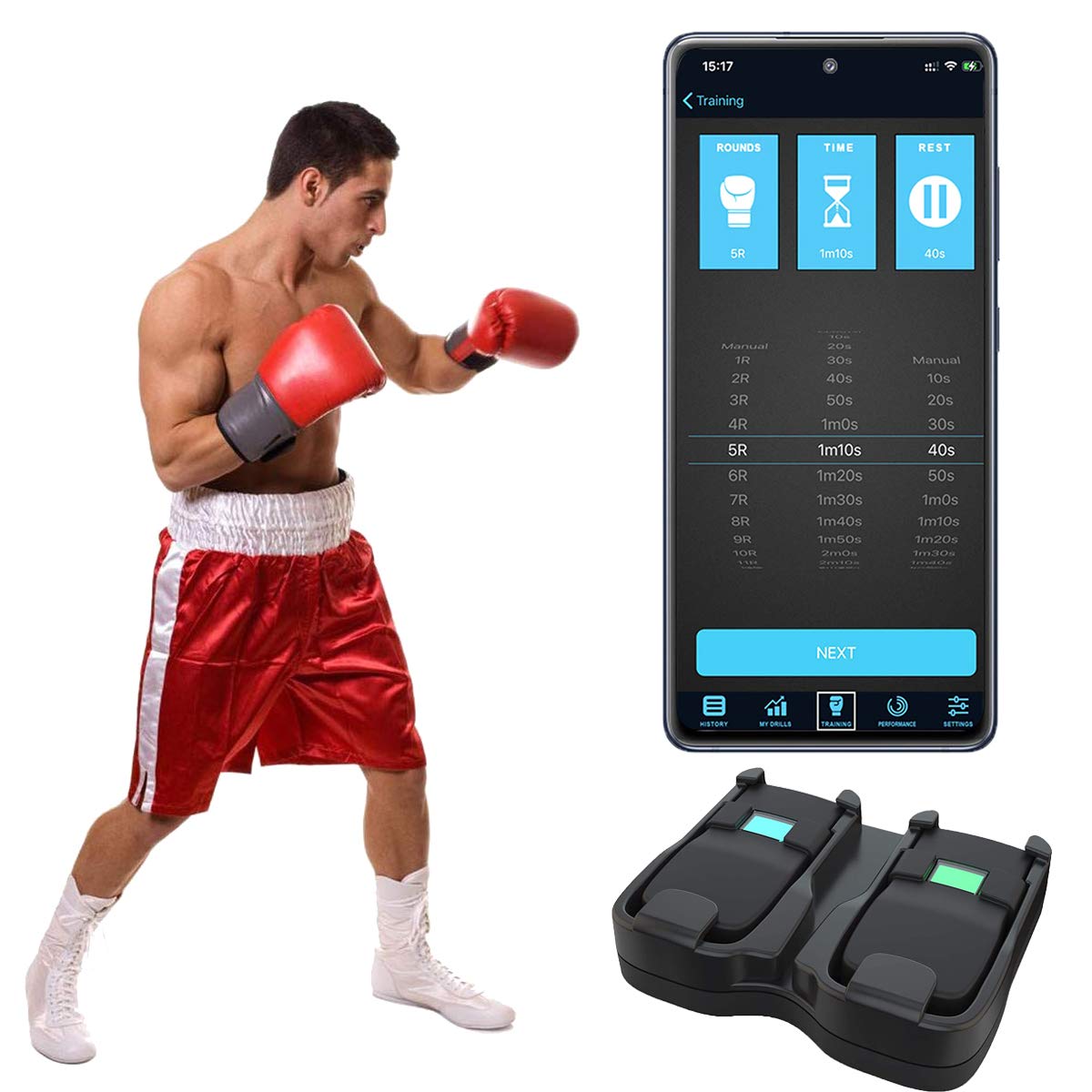 Amazon | スマートボクシング トラッカー ボクシング センサー パンチ