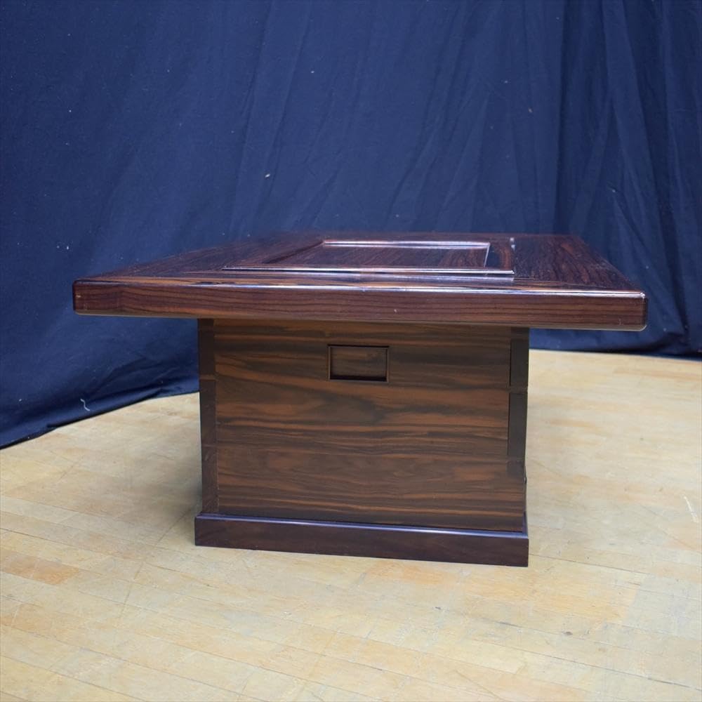 美品 子持工芸 関西火鉢 長火鉢 囲炉裏 座卓 座敷テーブル 火鉢 小振り