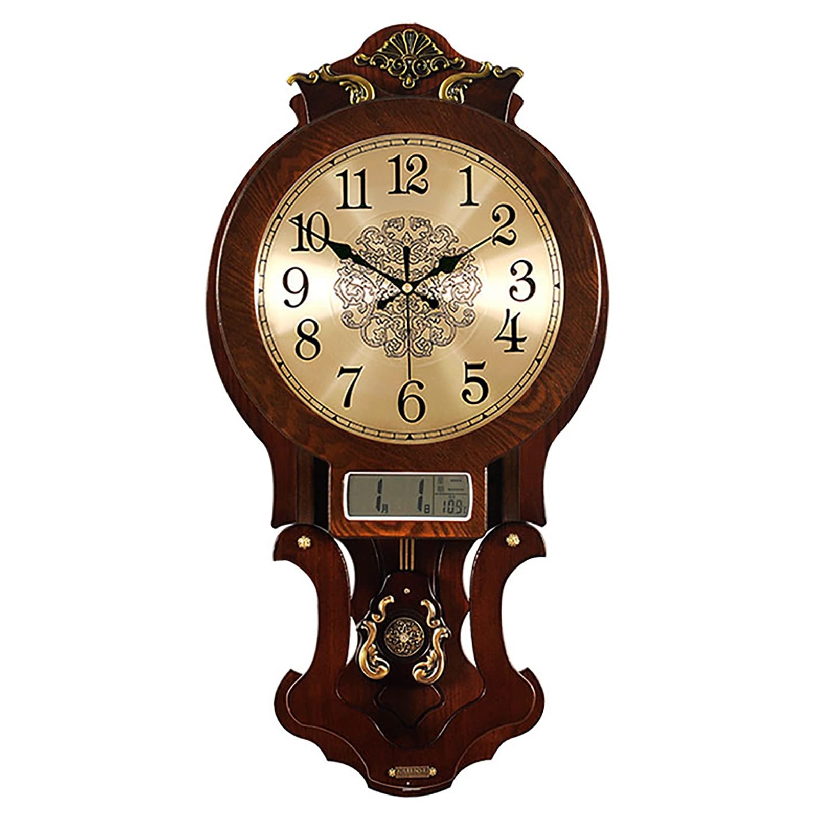 Amazon.co.jp: 掛け時計 - ヨーロピアンスタイルアンティーク掛け時計