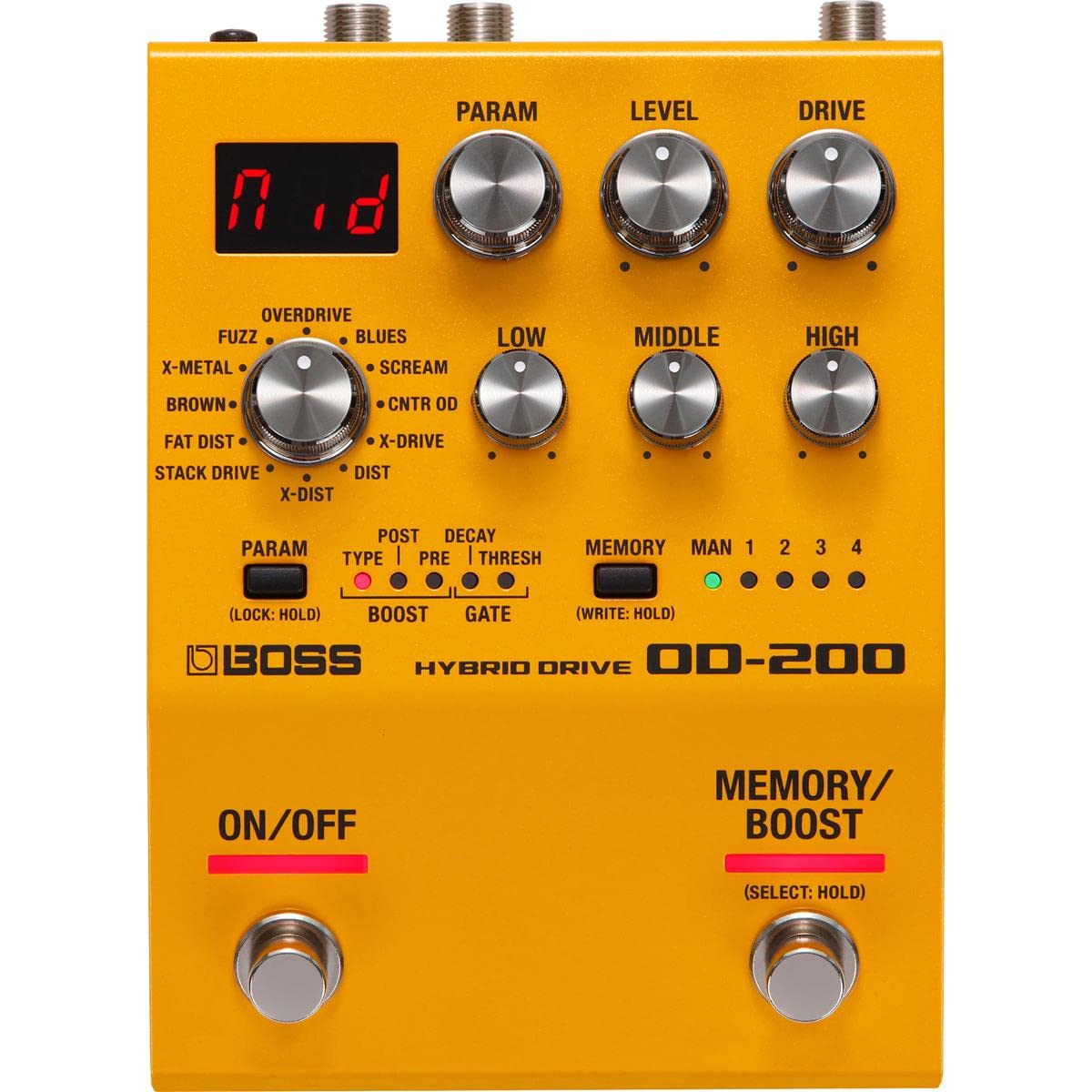 BOSS OD-200 Hybrid Drive Pedal : Amazon.ca: Musical Instruments
