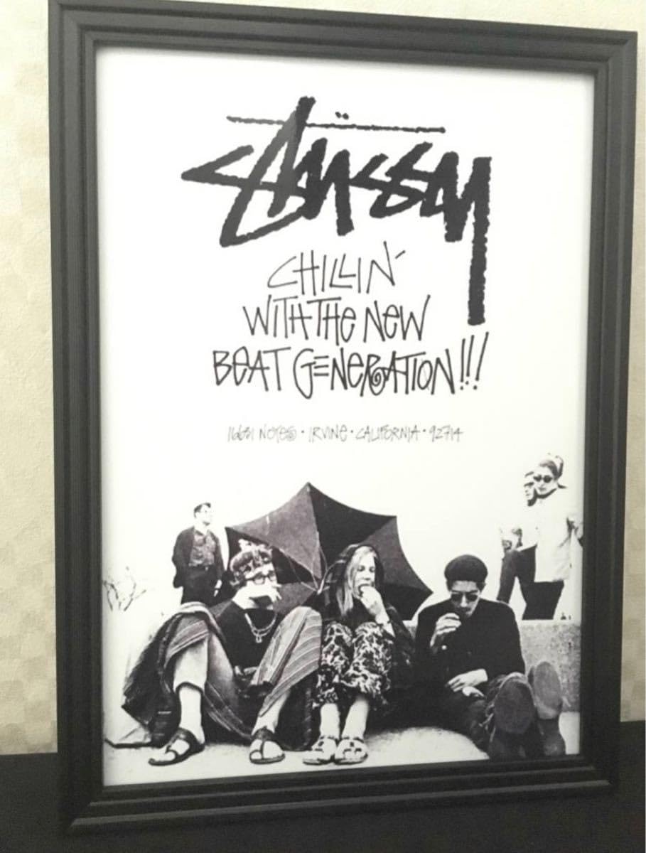 Amazon.co.jp: 576 ポスターA4 ステューシー インテリア パロディ