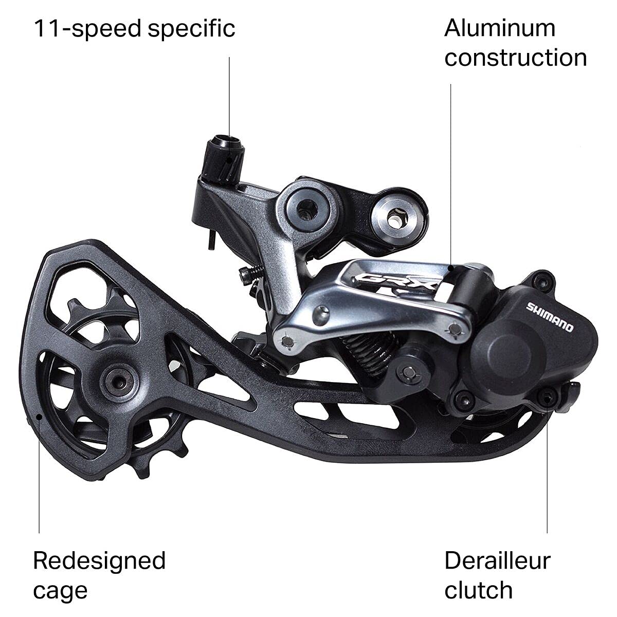 Amazon.co.jp: SHIMANO GRX 11速自転車リア変速機 RD-RX810 IRDRX810