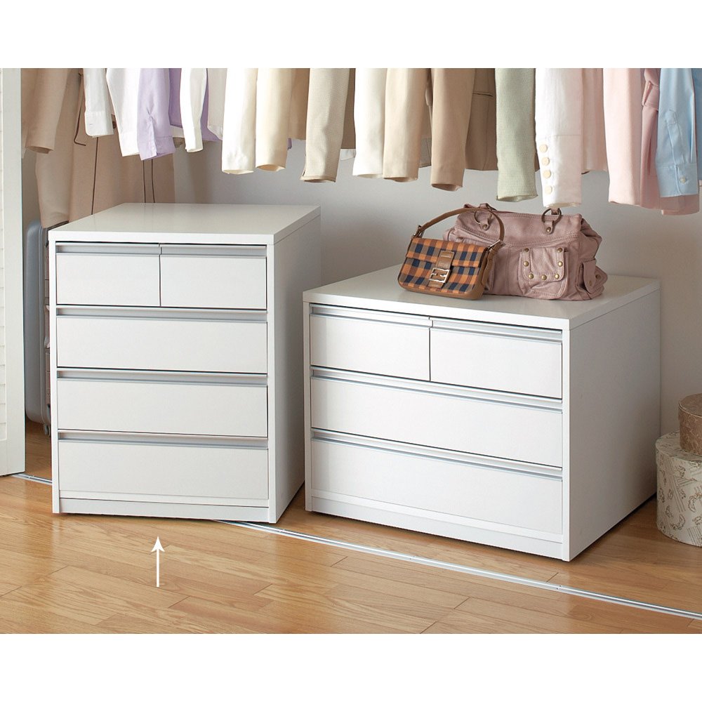 Amazon｜ディノス 衣類収納 押入れ クローゼット収納 奥行が選べる隠し