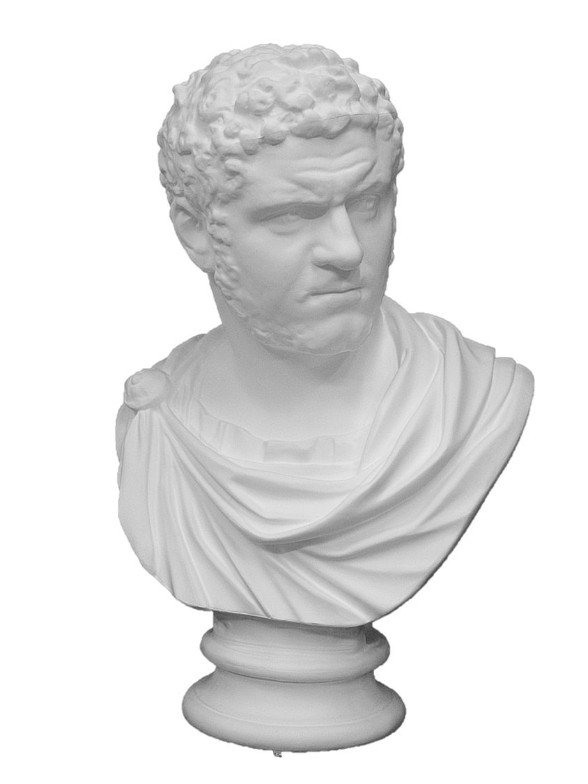 Amazon.co.jp: 石膏像 K－136 カラカラ帝胸像 H．64cm