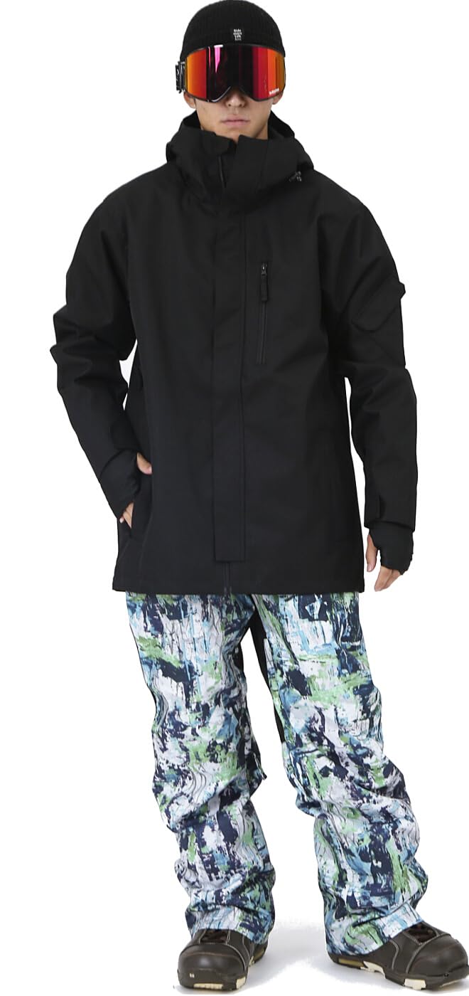 Amazon.co.jp: [W_RAY] スノーボード ウェア メンズ 上下セット