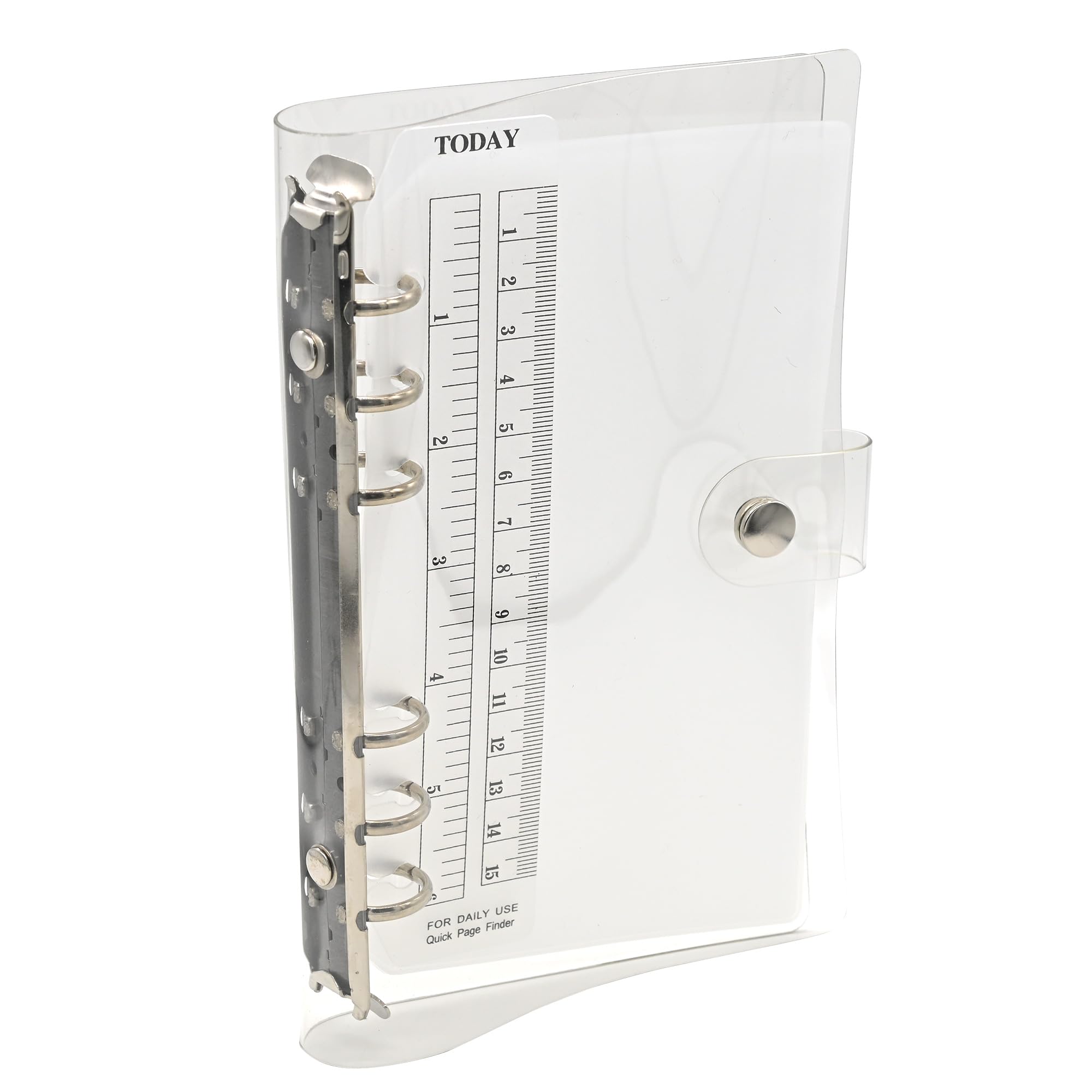 Amazon.co.jp: TSUKURIRO システム手帳 B6 バイブル サイズ 6穴 PVC