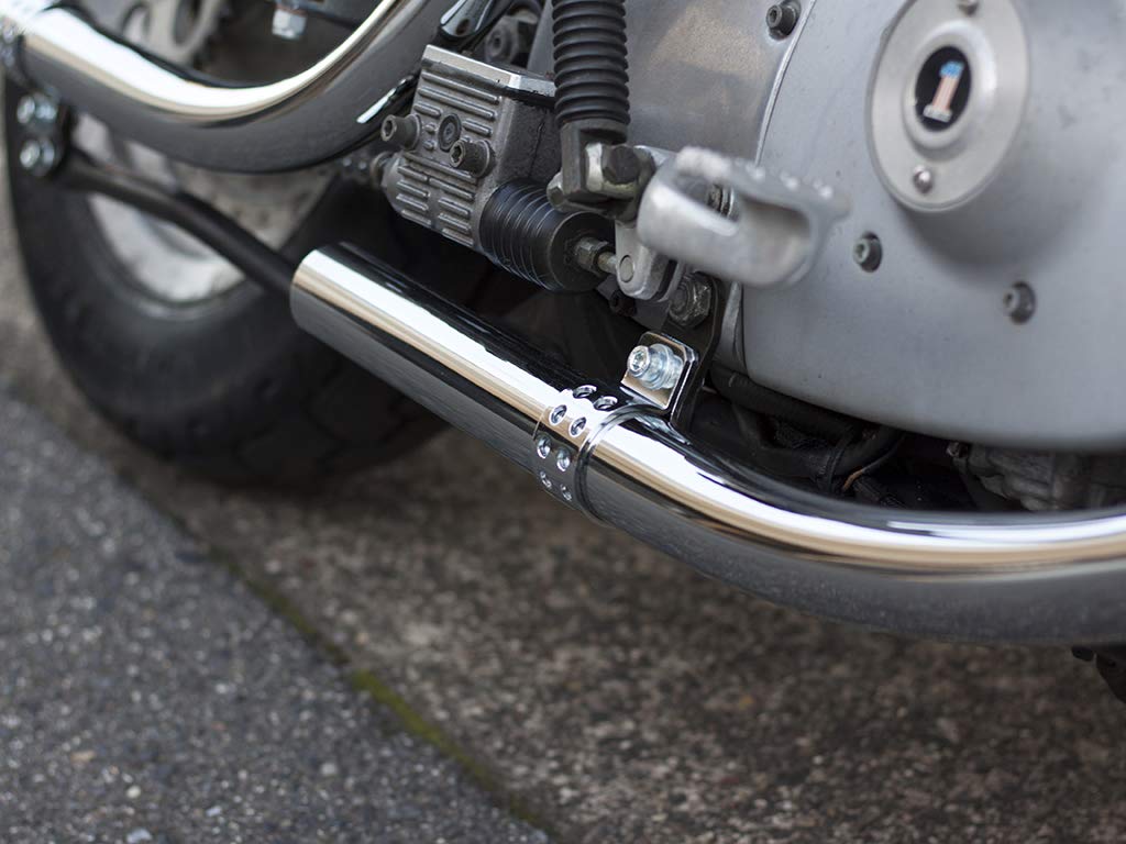 Amazon | スポーツスター XL'86-'03 オールドスタイル手曲げマフラー