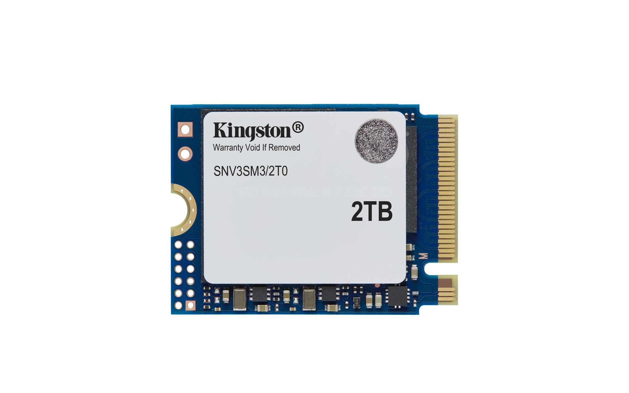 Kingston NV3 2TB M.2 2230 NVMe SSD | Up to 6000MB/s | SNV3SM3/2T0