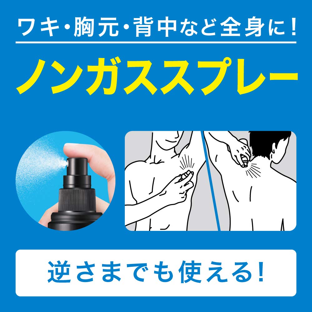 Amazon.co.jp: メンズビオレ デオドラントZ 全身用スプレー アクア