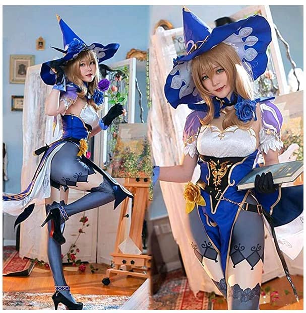 Amazon.co.jp: 漫天会社 高品质 原神(Genshin) リサ Lisaコスプレ衣装
