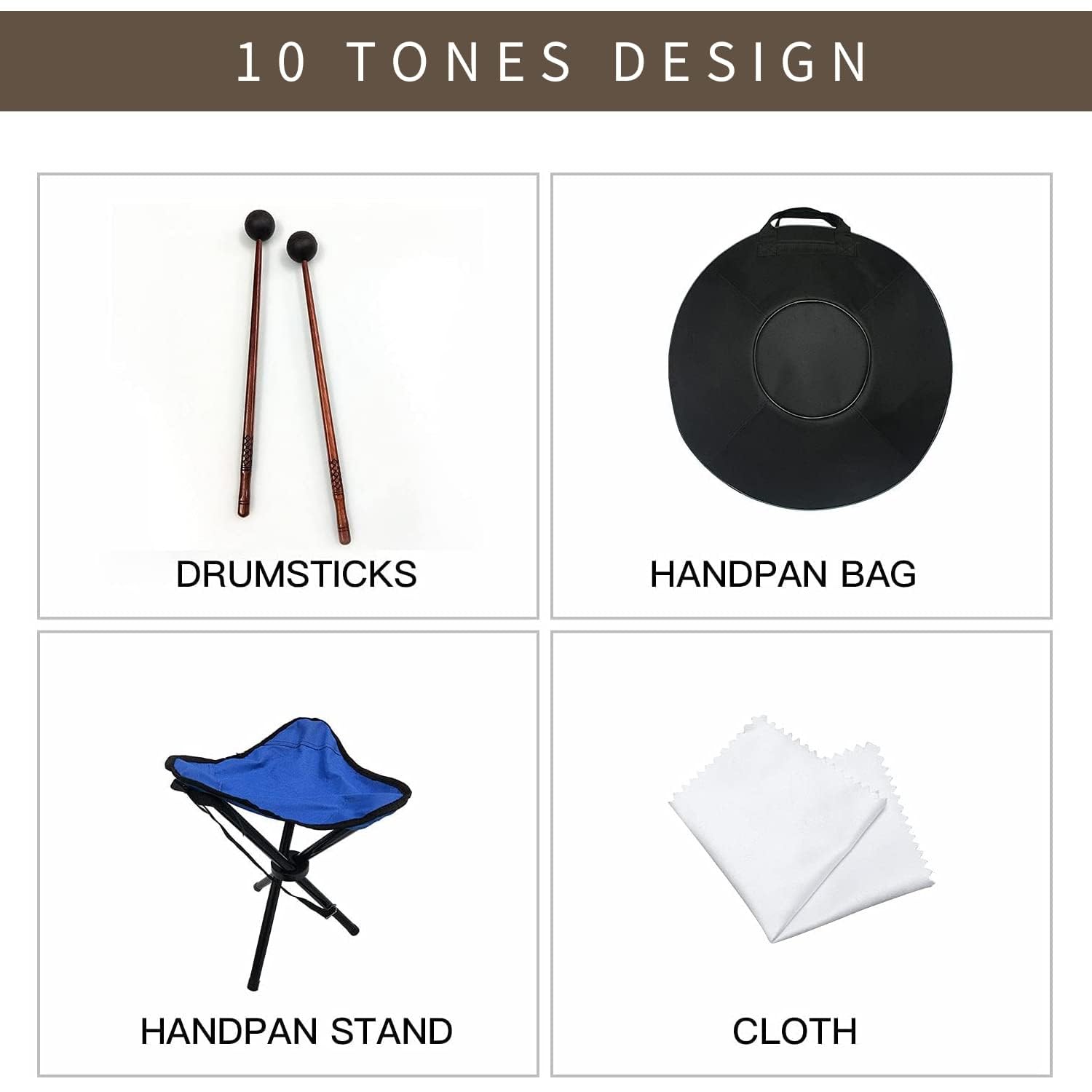 Amazon | ハンドパンドラム - ハンドパン スチールドラム - ハンド