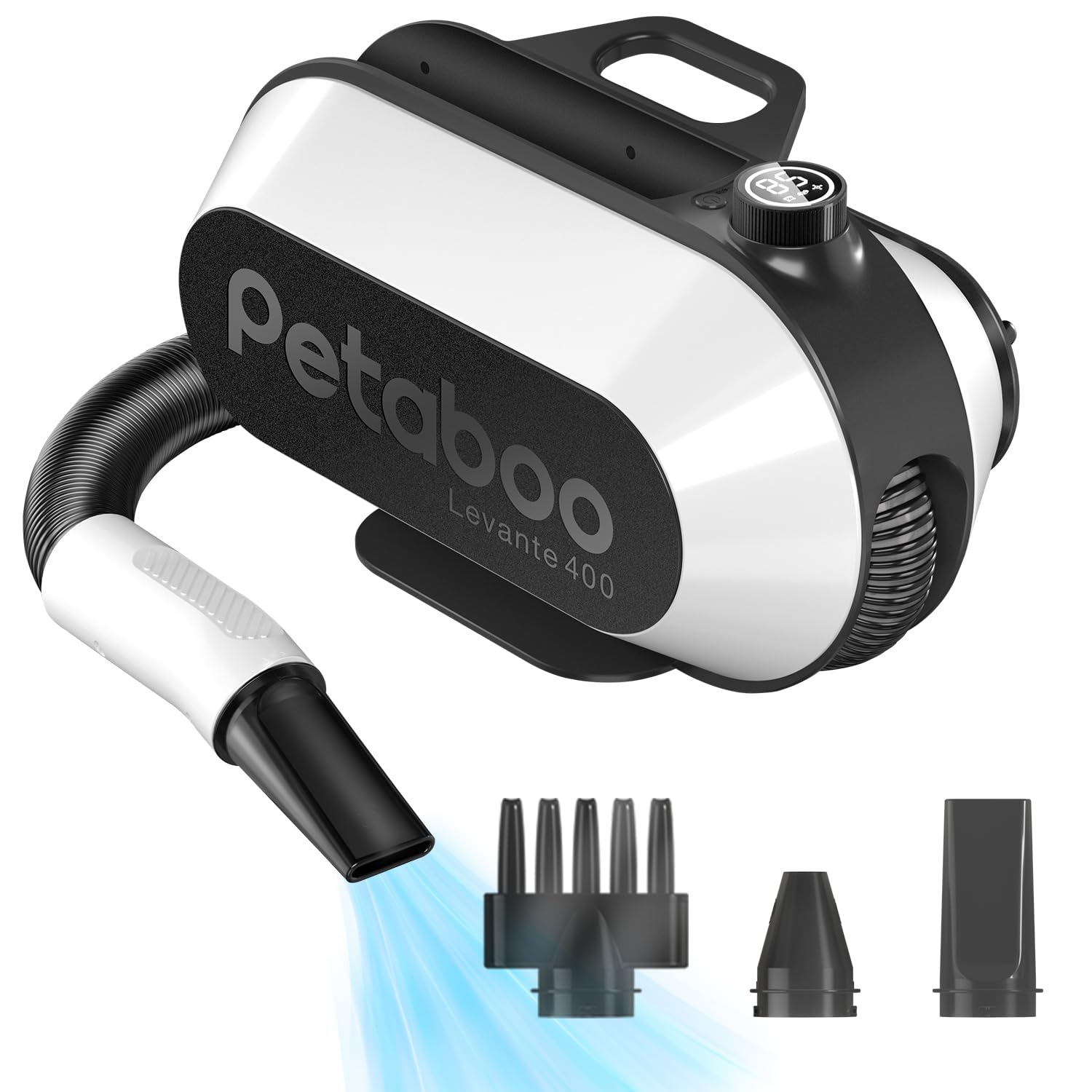 Amazon | 犬用ドライヤー petaboo ペットドライヤー 【ハイパワー風力