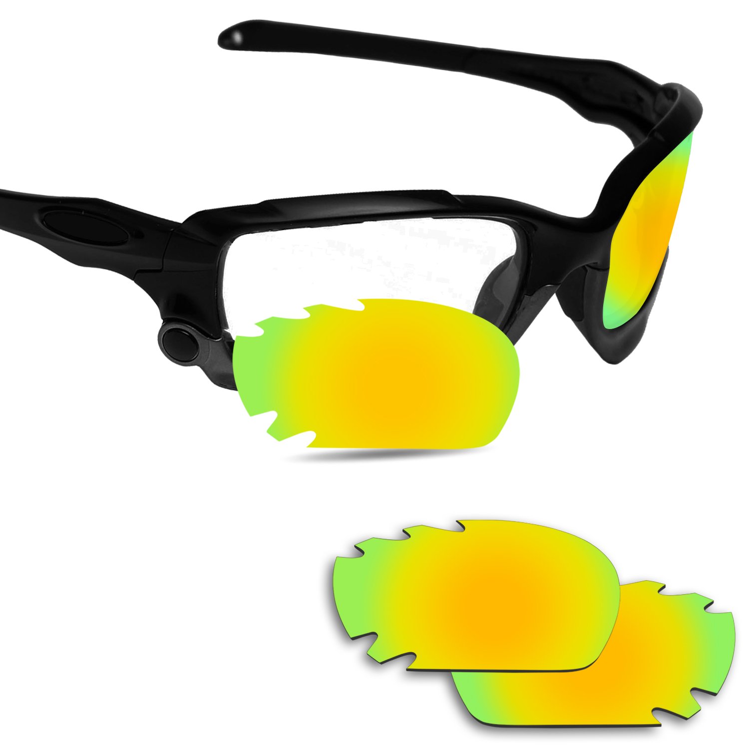 Amazon.co.jp: 剥がれ防止 Oakley Jawbone 交換用レンズ 偏光 ジョウ