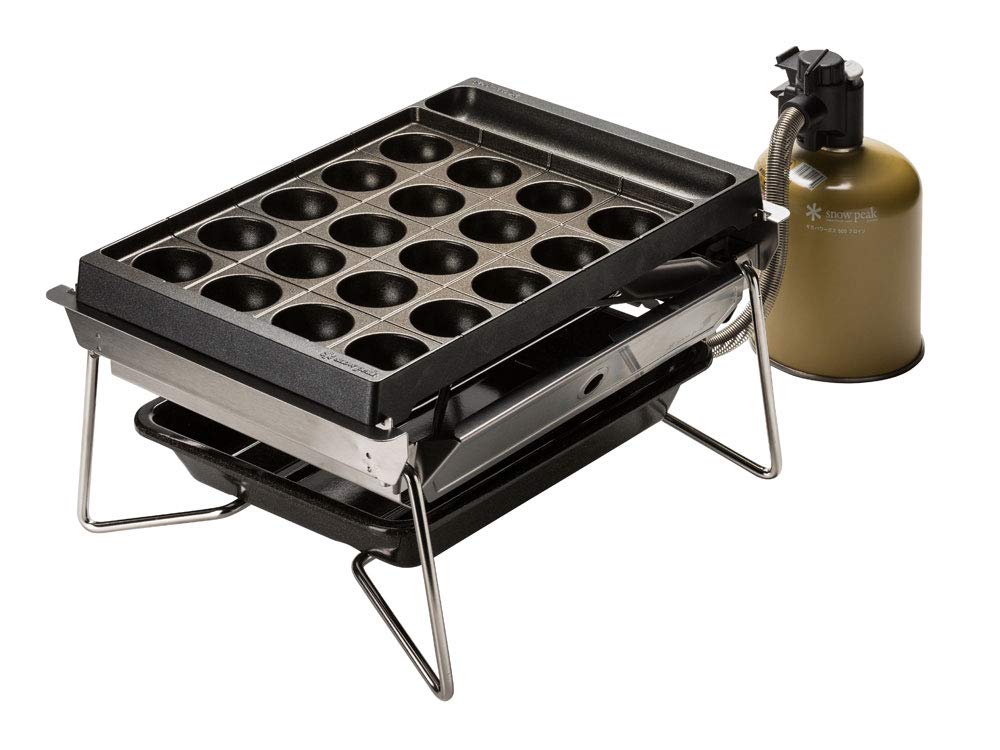 Amazon.co.jp: スノーピーク(snow peak) 雪峰苑 たこ焼きプレート CS