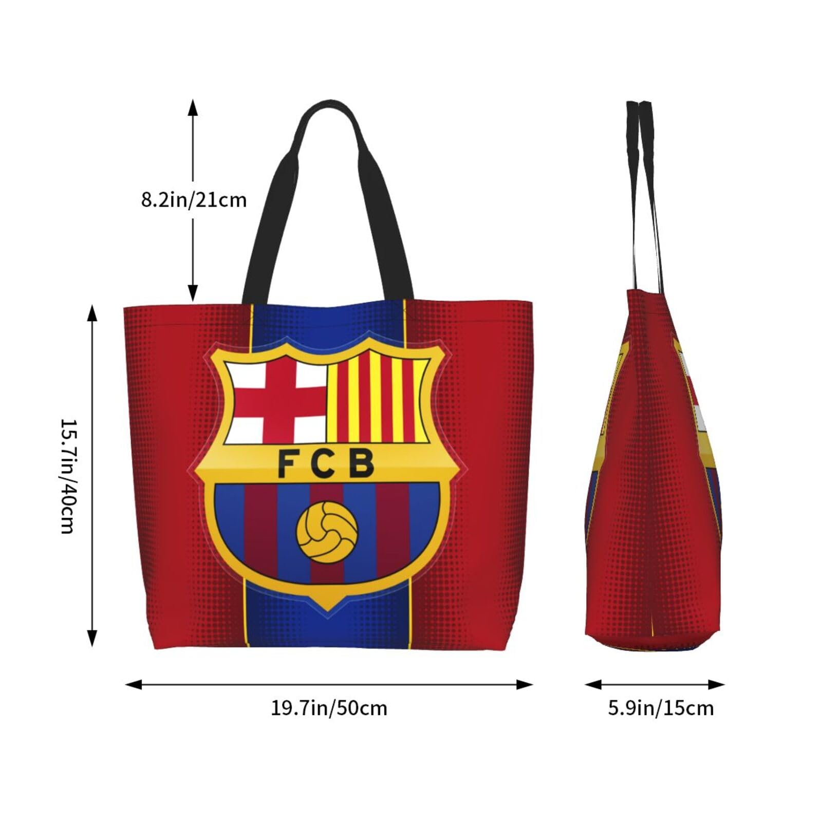 Amazon.co.jp: トートバッグ FCバルセロナ ショッピングバッグ エコ