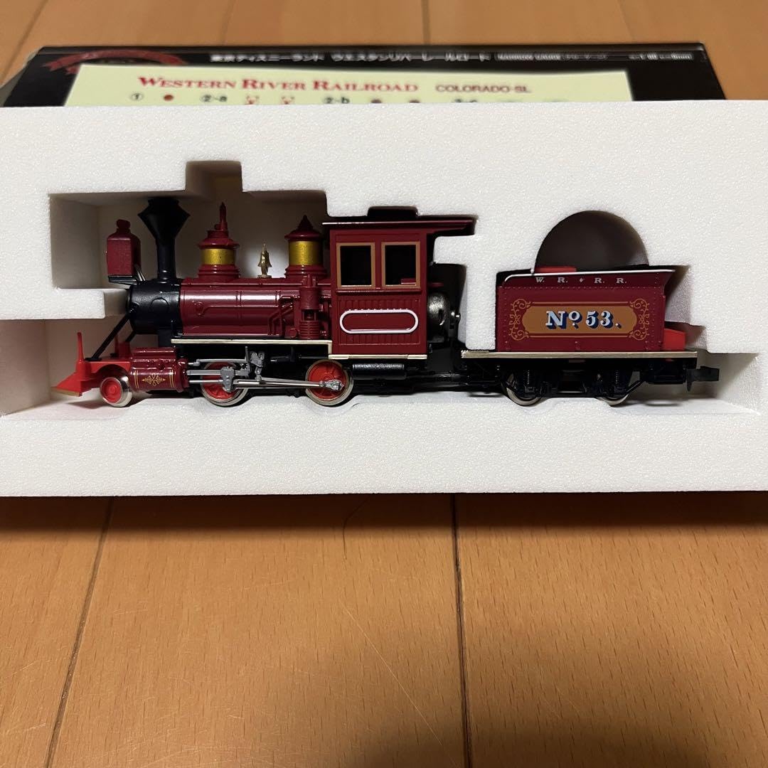 Amazon.co.jp: Nゲージ ウエスタンリバー鉄道 コロラド号 : おもちゃ