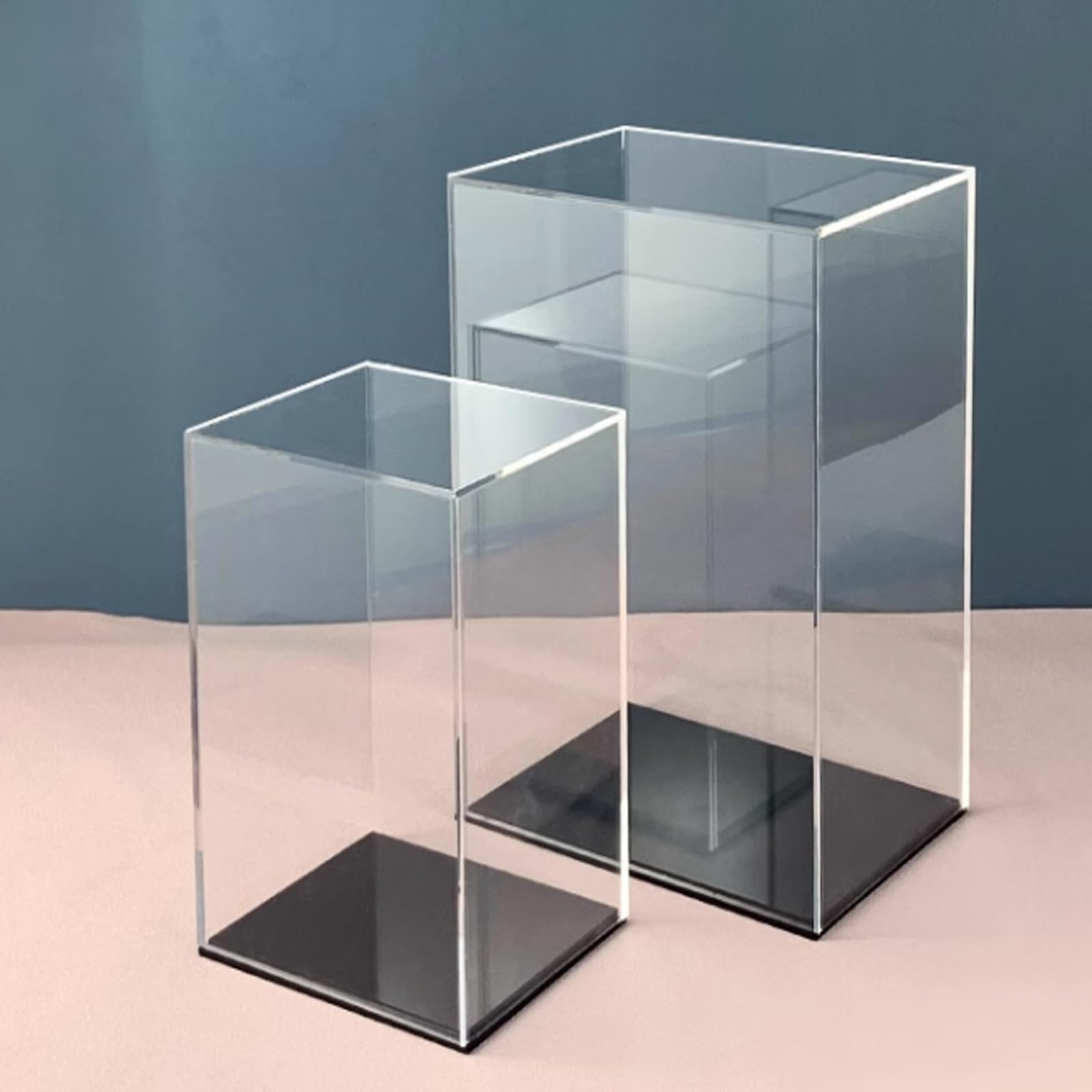 Amazon | 収納ケース フィギュアケース 20*20*30cm 組み立て不要