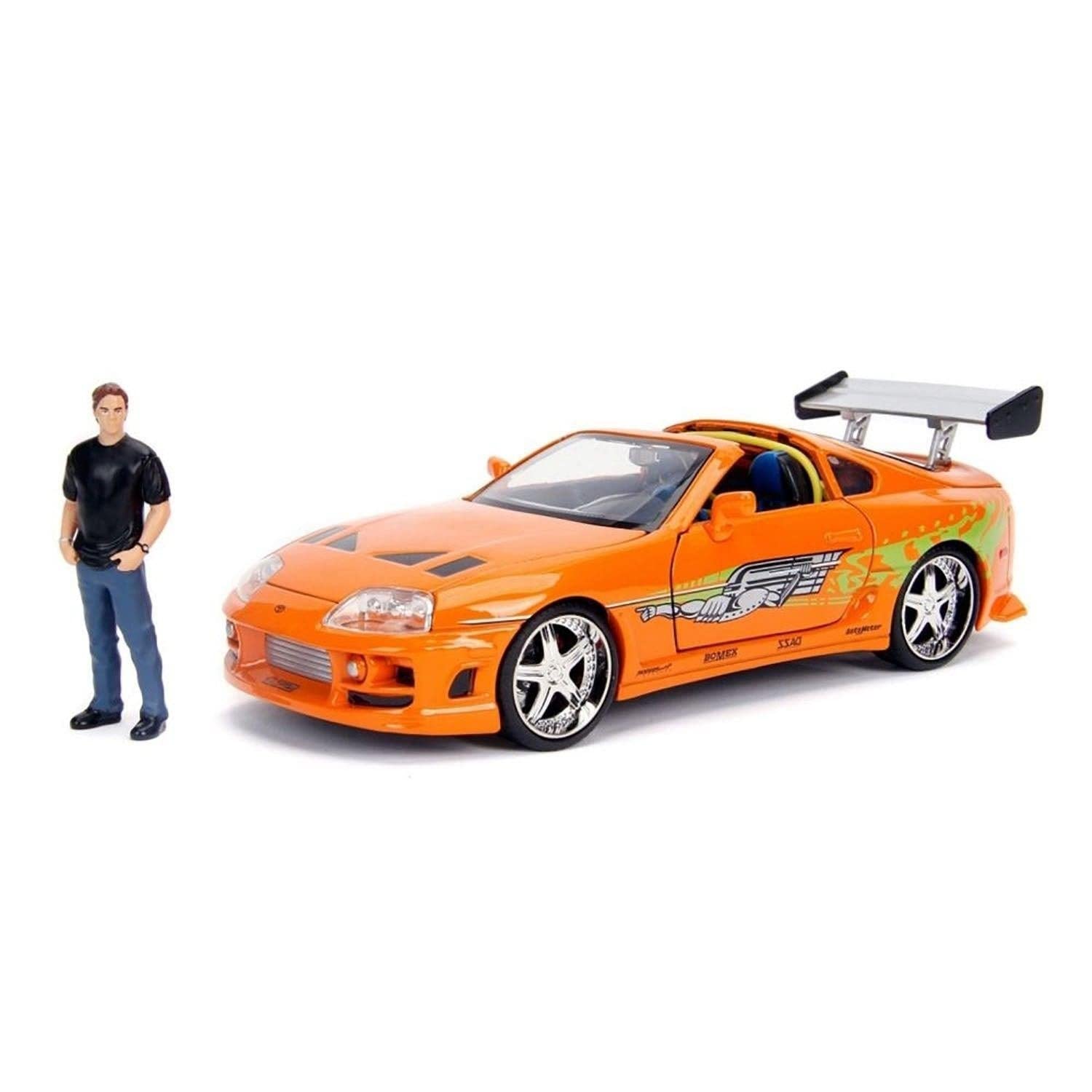 Amazon.com: Jada Fast & Furious Brian's 1995 Toyota Supra Diecast