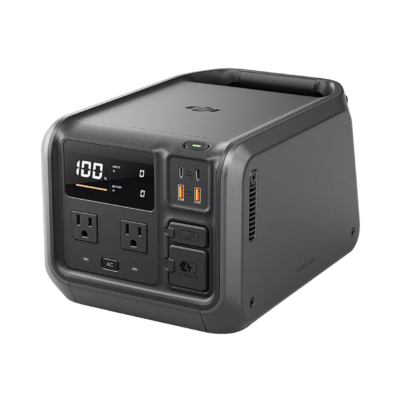 Amazon | DJI Power 500 ポータブル電源 512Wh 小型 リン酸鉄