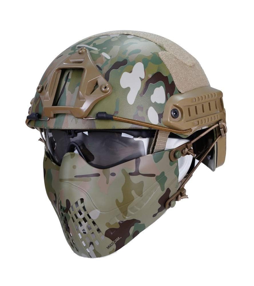 Amazon.co.jp: [PHOENIX IKKI] 2WAY FASTヘルメットに装着 3バンド式