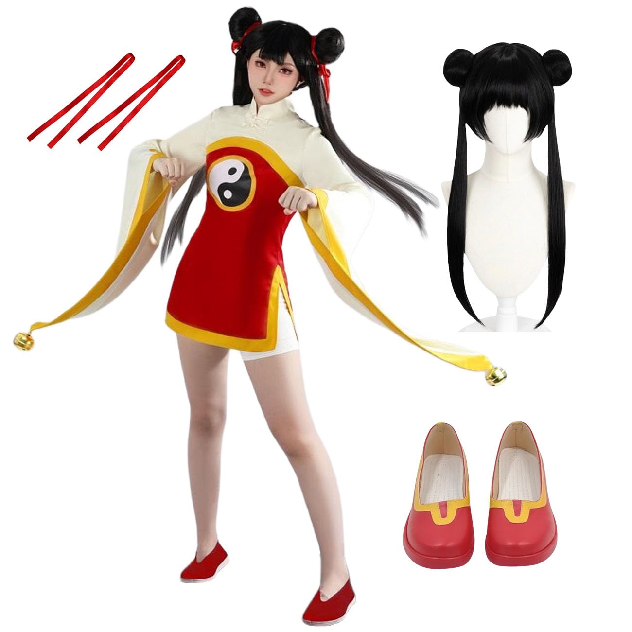 Amazon.co.jp: [HAOJEE]李苺鈴 リ・メイリンコスプレ 衣装 チャイナ