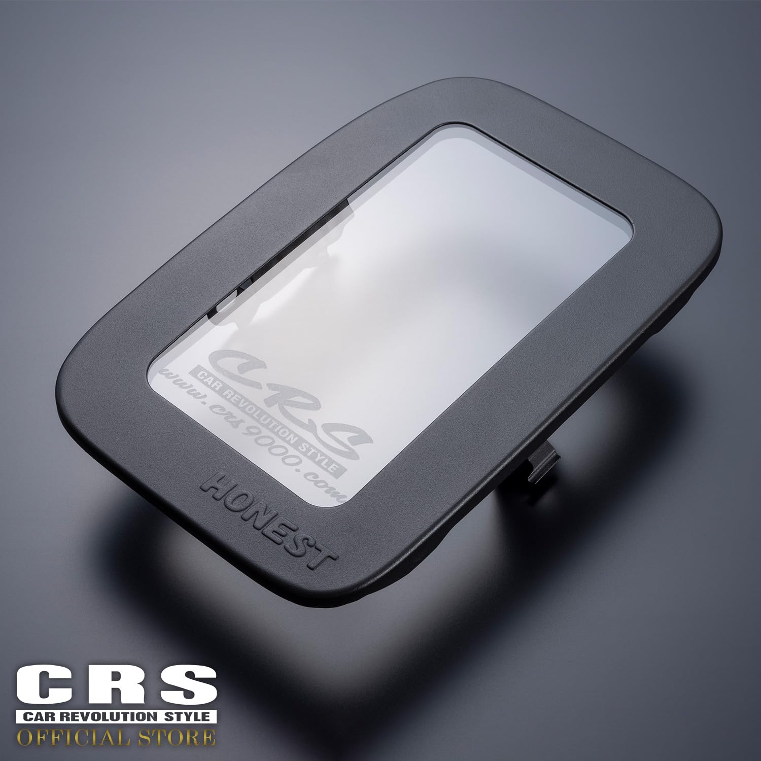 Amazon | HONEST 給油口カバー ガラスリッド CRSロゴ入り | エアロ