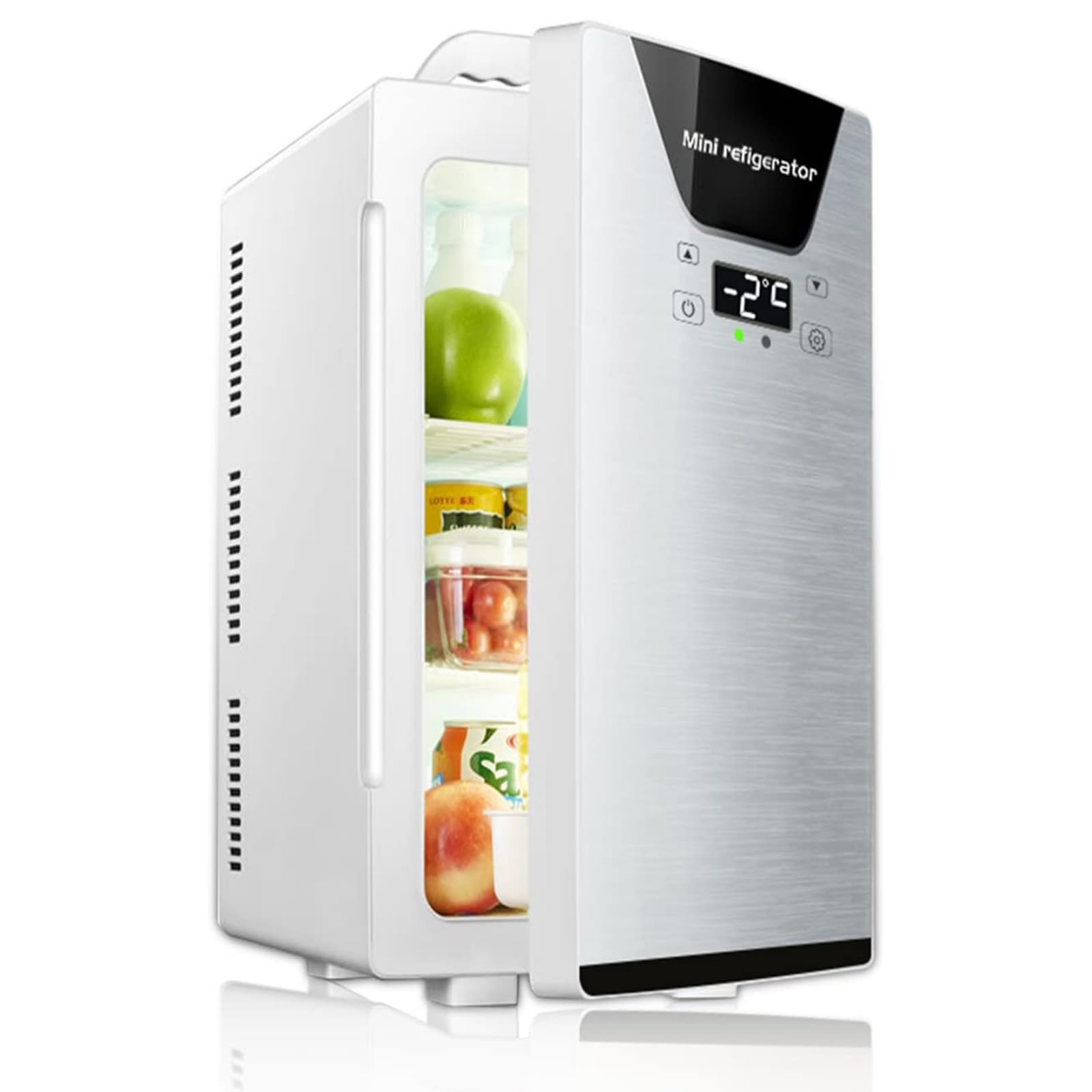 Amazon.co.jp: PLIOSN 小型冷蔵庫 22L 小型 冷温庫 ミニ冷蔵庫