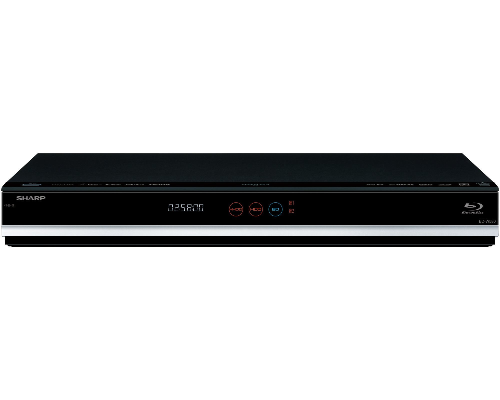 Amazon.co.jp: Sharp AQUOS BD-W580 Blu-ray Recorder, 500 GB, 2