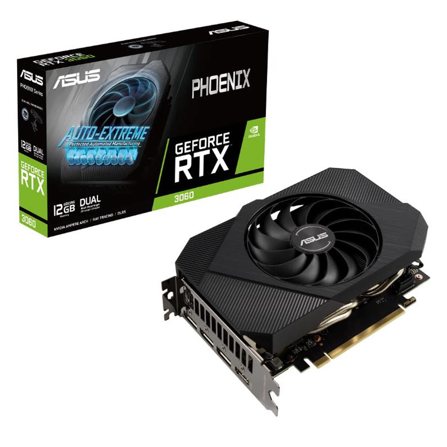 Amazon | ASUSTek RTX3060 搭載 シングルファン 12G PH-RTX3060-12G-V2