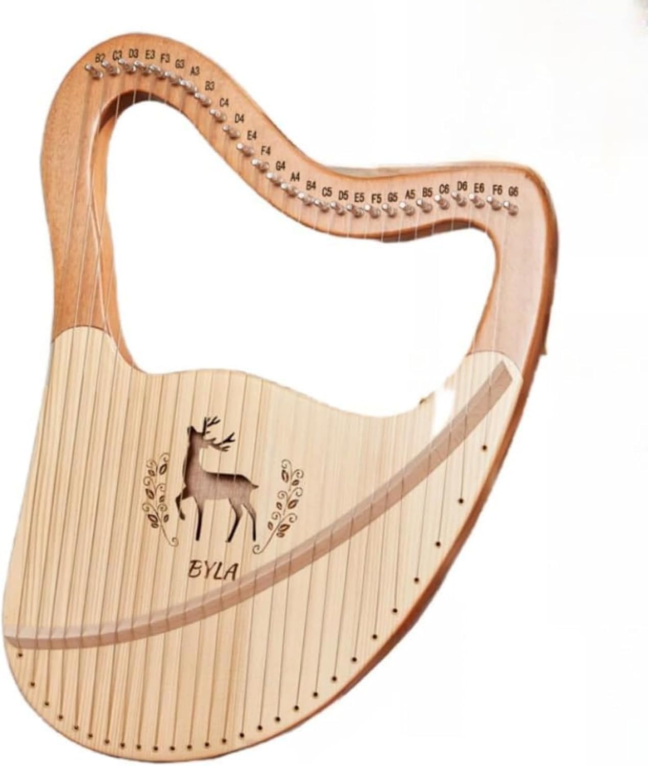 Amazon | 竪琴ハープ 21、27、32弦ライアーハープ 初心者向け