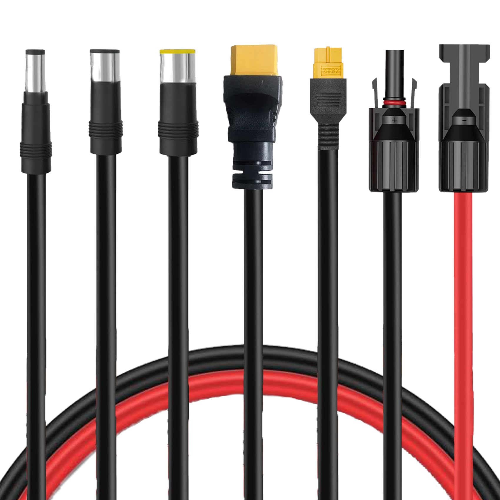 Amazon.co.jp: MC4 ソーラーコネクタ 14AWG ソーラー充電ケーブル XT90