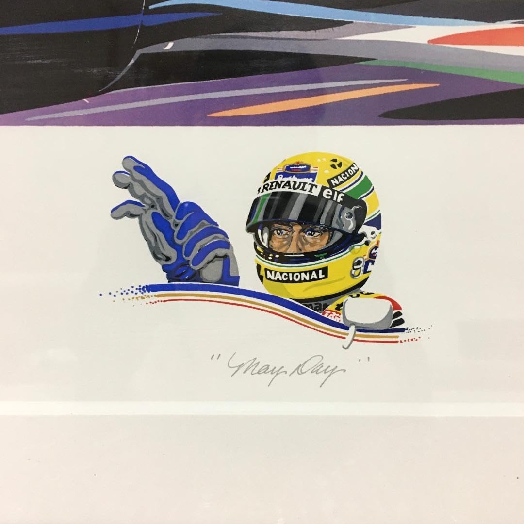 Amazon.co.jp: アイルトン セナ ポスター 1994 San Marino GrandPrix