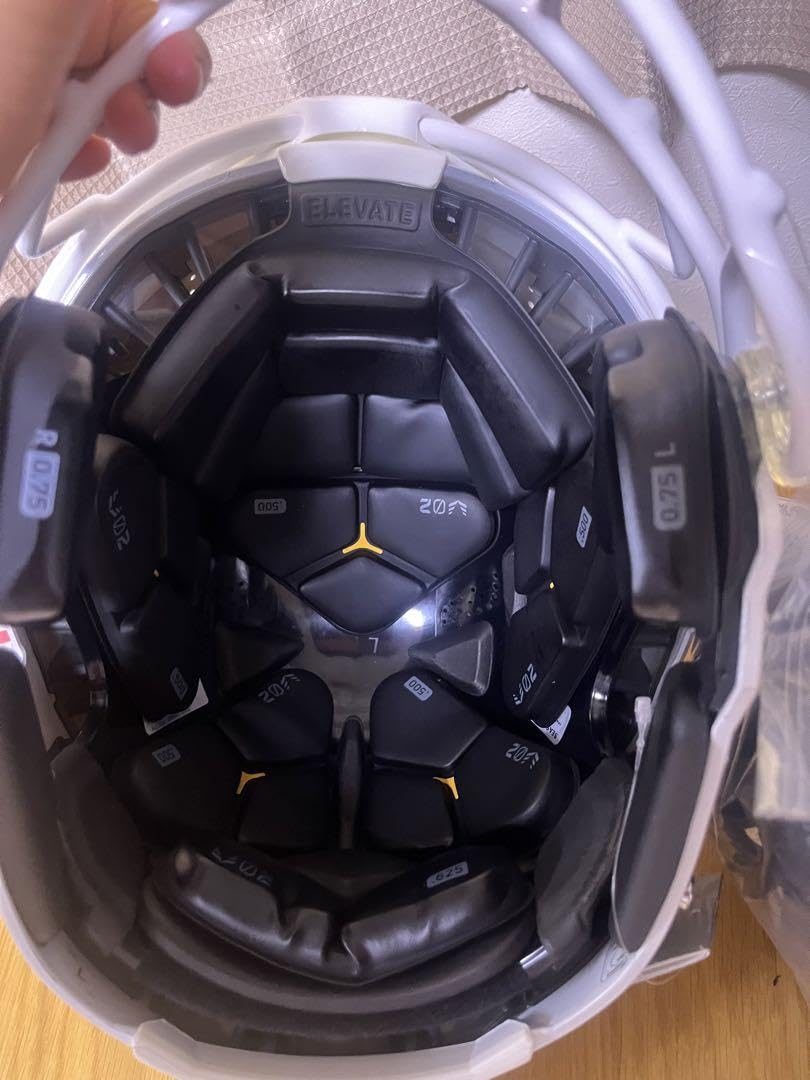 Amazon.co.jp: VICIS アメフト ヘルメット Lサイズ ホワイト 赤