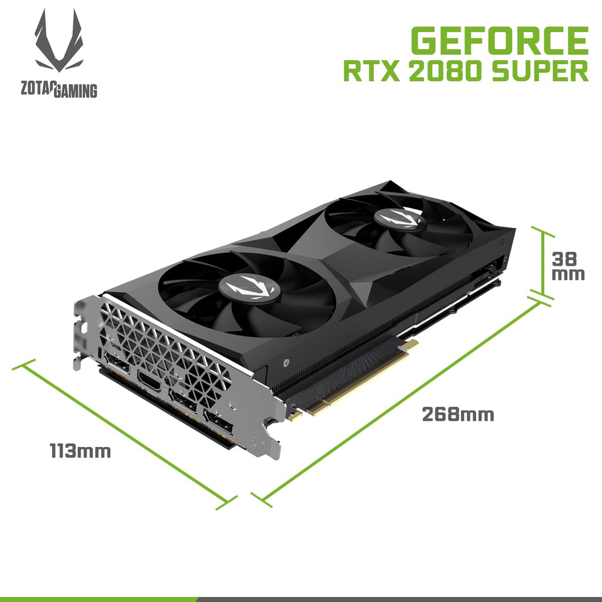 Amazon | ZOTAC GAMING GeForce RTX 2080 SUPER Twin Fan Graphics