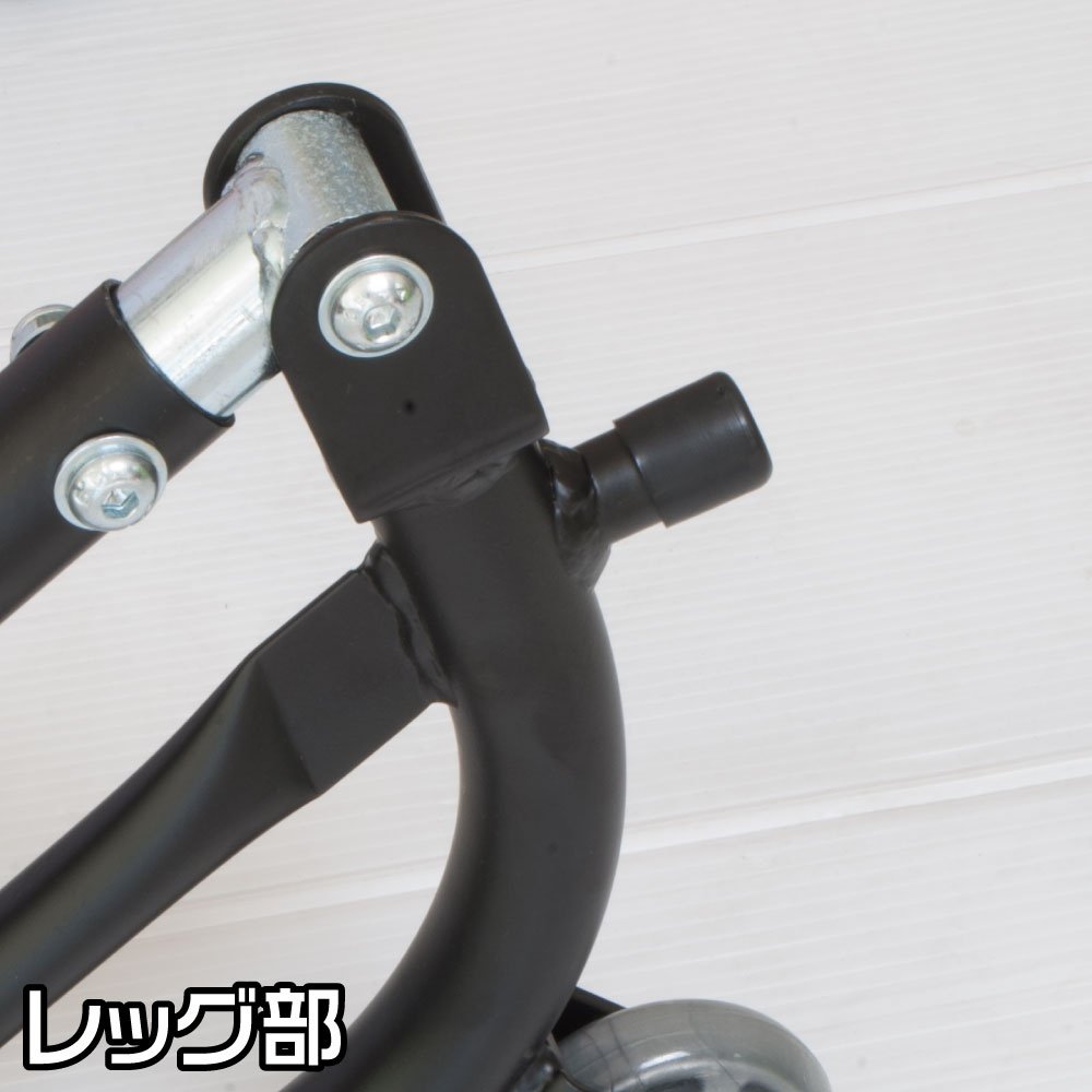 Amazon.co.jp: AP モーターサイクルフロントスタンド ブラック MF372