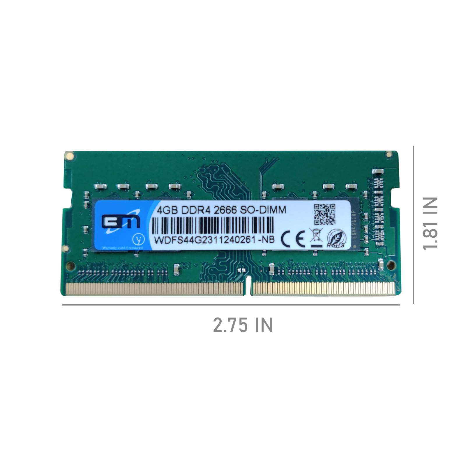 Amazon.co.jp: 4GB RAM DDR4/DDR4L RAMスティック 2666MHz 1.2V SO